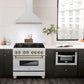 ZLINE Autograph Edition 36 in. Convertible Satin Stainless Steel Wall Mount Range Hood with Accent Handle (KB4SNZ-36)
