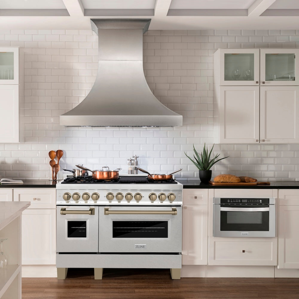 ZLINE DuraSnow Finish Range