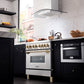ZLINE Autograph Edition 36 in. 4.6 cu. ft. Legacy Dual Fuel Range with 6 Burner Gas Cooktop and Electric Convection Oven in Stainless Steel and Polished Gold Accents, Open Box-Great Condition