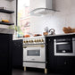 ZLINE Autograph Edition 36 in. 4.6 cu. ft. Legacy Dual Fuel Range with 6 Burner Gas Cooktop and Electric Convection Oven in Stainless Steel and Polished Gold Accents, Open Box-Good Condition