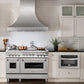 ZLINE 48 in. 6.0 cu. ft. Range with Natural Gas Stove and Natural Gas Oven in Stainless Steel, Open Box-Great Condition