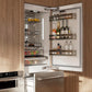 ZLINE 30 in. 1.2 cu. ft. Stainless Steel Built-In Microwave Drawer (MWD-30) in a luxury kitchen, side.