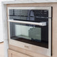 ZLINE 24 in. 1.6 cu ft. Built-in Convection Microwave Oven in Stainless Steel with Speed and Sensor Cooking, Open Box-Good Condition