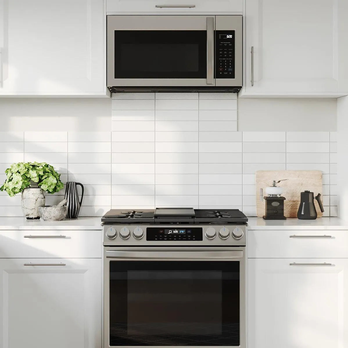 Midea 1.9 Cu. Ft. Over-the-Range Microwave in Stainless Steel (MMO19S3AST)
