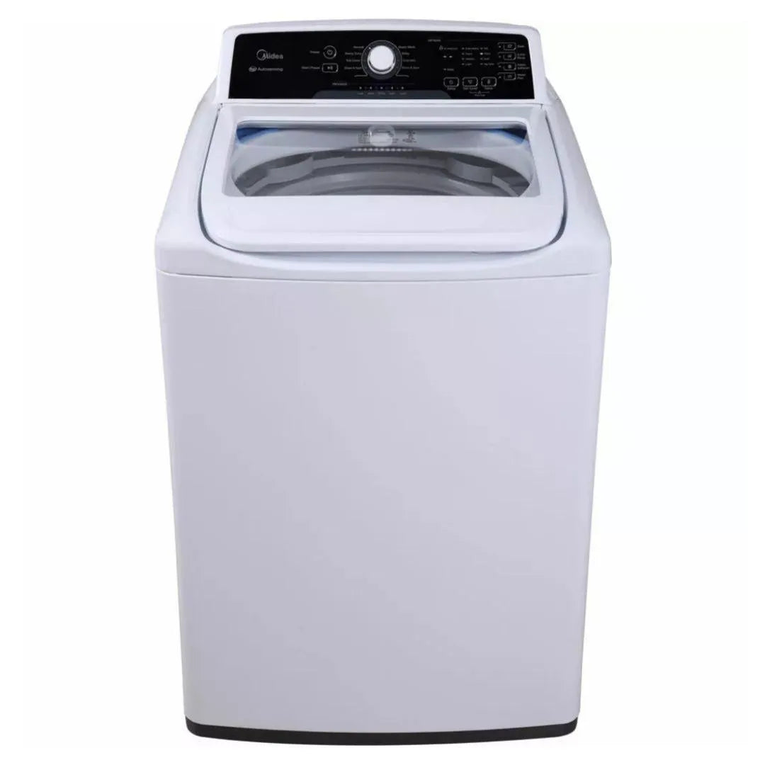 Midea 27 in. 4.1 Cu. Ft. Top Load Impeller Washer in White (MLV41N1AWW) main image.