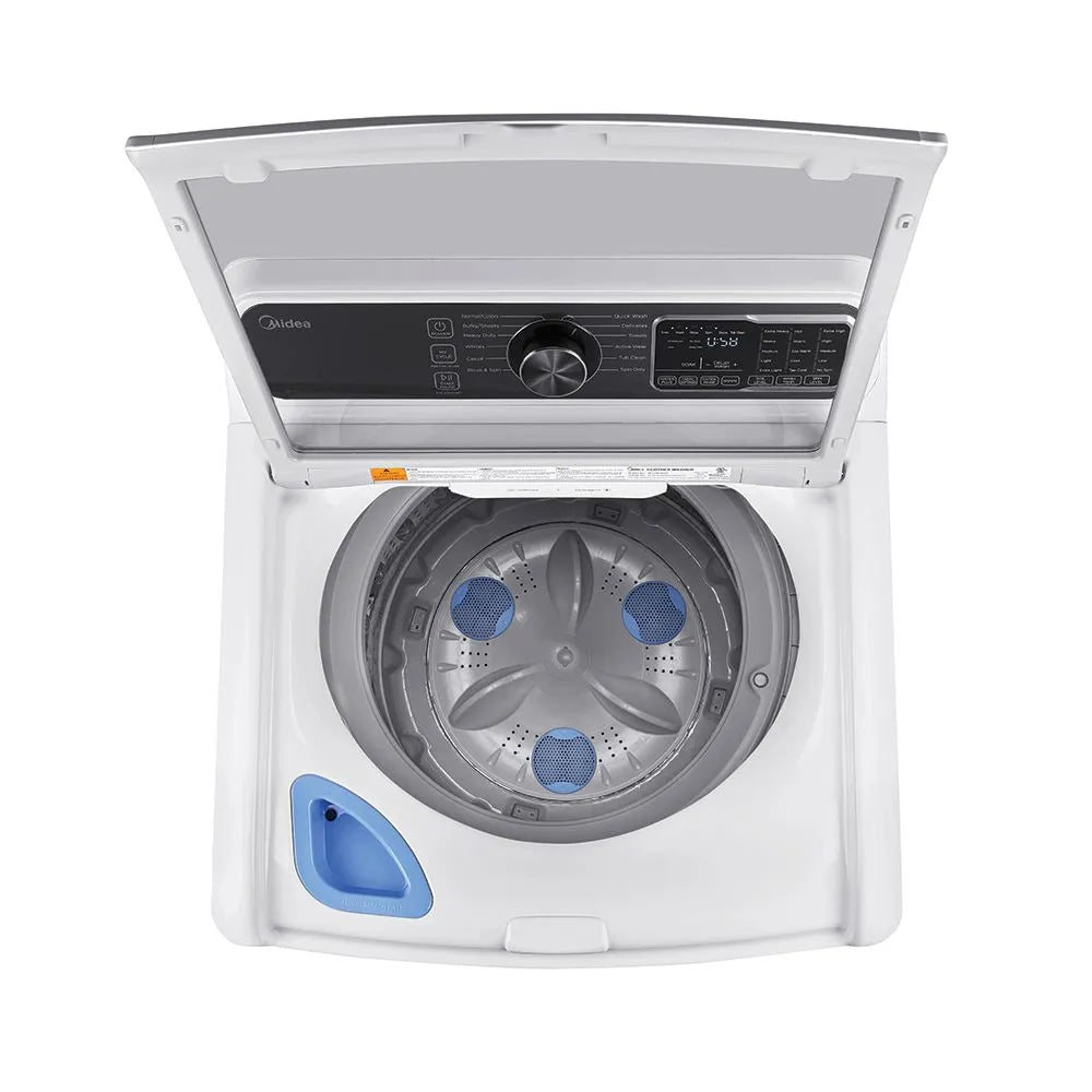 Midea 4.5 Cu. Ft. Top Load Washer with Agi-Peller in White (MLV45N3BWW)