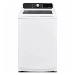 Midea 27 in. 4.5 Cu. Ft. Top Load Washer with Agi-Peller in White (MLV45N3BWW) main image.