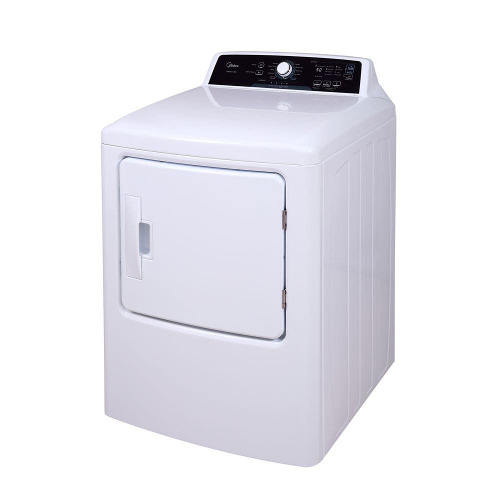 Midea 6.7 cu. ft. Impeller Front Load Electric Dryer in White (MLE41N1AWW)