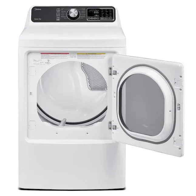 Midea 7.5 Cu. Ft. Front Load Electric Dryer in White (MLE45N3BWW)