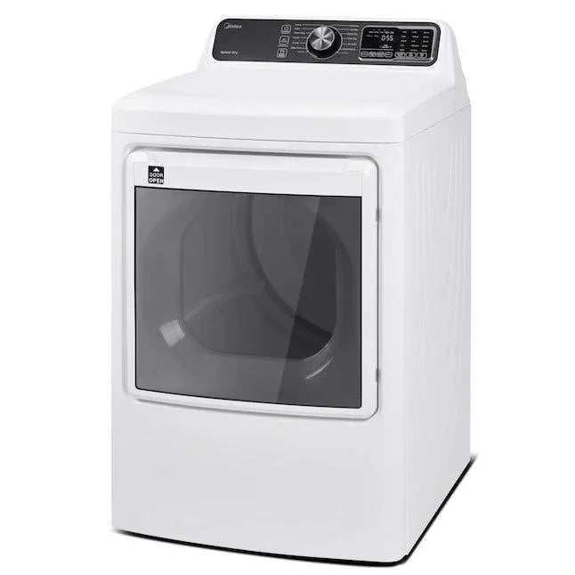 Midea 7.5 Cu. Ft. Front Load Electric Dryer in White (MLE45N3BWW)