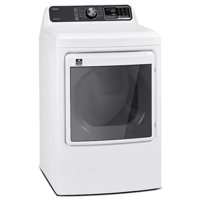 Midea 7.5 Cu. Ft. Front Load Electric Dryer in White (MLE45N3BWW)