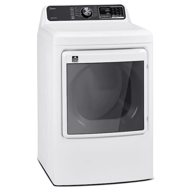 Midea 7.5 Cu. Ft. Front Load Electric Dryer in White (MLG45N3BWW)