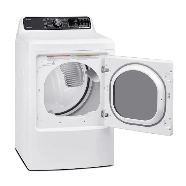 Midea 7.5 Cu. Ft. Front Load Electric Dryer in White (MLG45N3BWW)