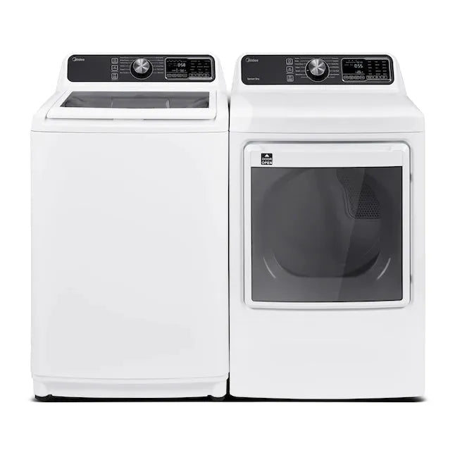 Midea 7.5 Cu. Ft. Front Load Electric Dryer in White (MLG45N3BWW)