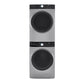Midea 8.0 Cu. Ft. Front Load Gas Dryer in Graphite Silver (MLG52S7AGS)