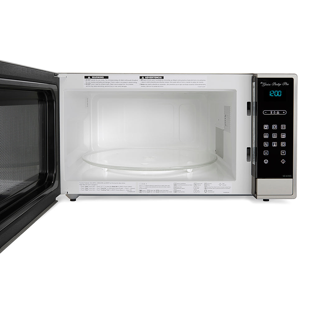 Panasonic Built-In/Countertop Cyclonic Wave Microwave Oven with 