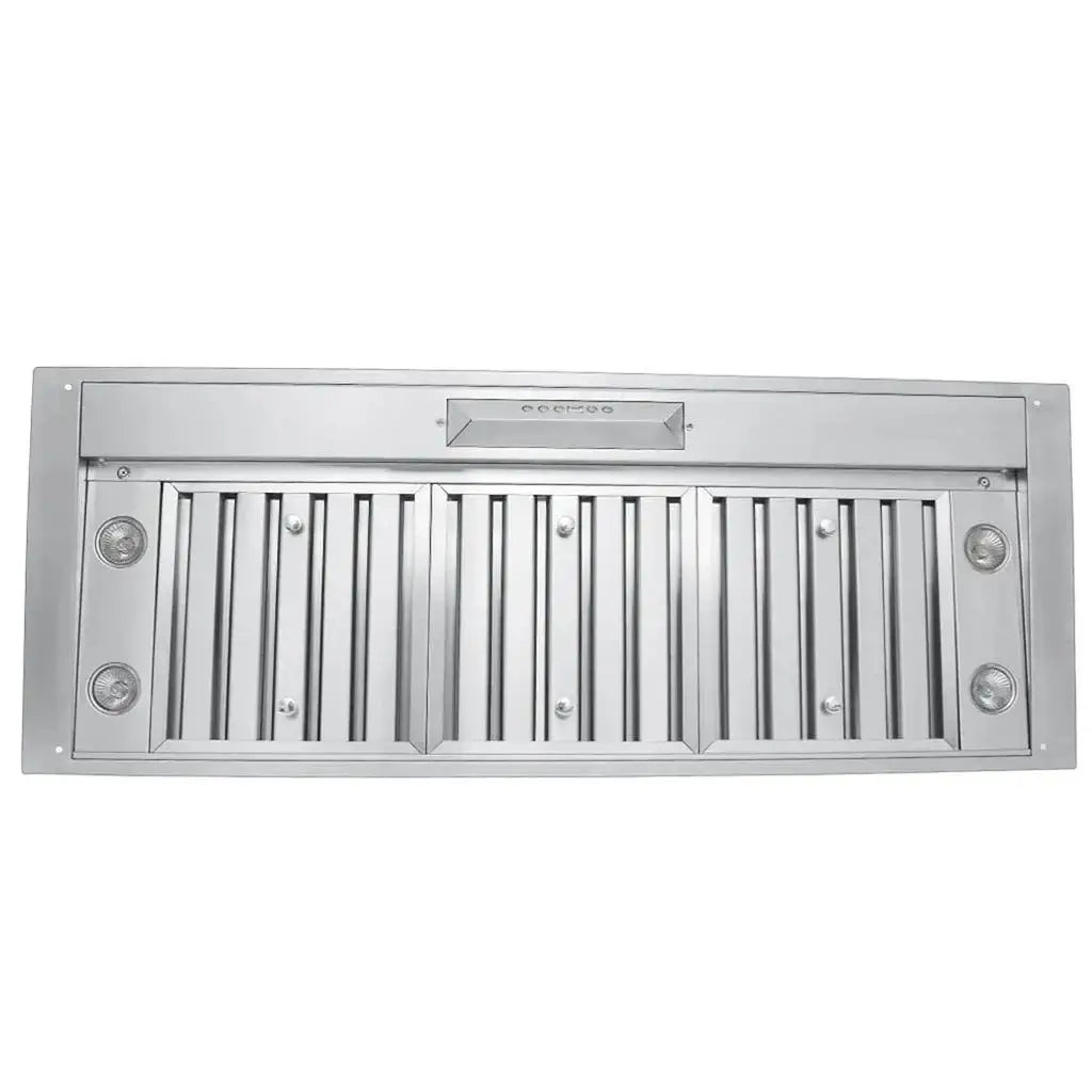 Proline Hurricane Ducted Range Hood Insert in Stainless Steel With Size and Motor Options (PLJL INS.21)