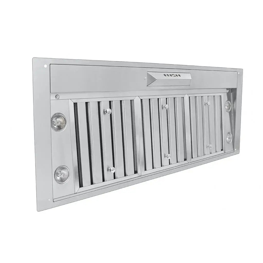 Proline Hurricane Ducted Range Hood Insert in Stainless Steel With Size and Motor Options (PLJL INS.21)
