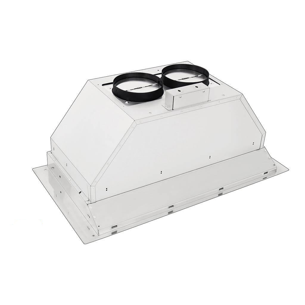 Proline Hurricane Ducted Range Hood Insert in Stainless Steel With Size and Motor Options (PLJL INS.21)