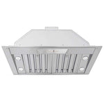 Proline Hurricane Ducted Range Hood Insert in Stainless Steel With Size and Motor Options (PLJL INS.21)
