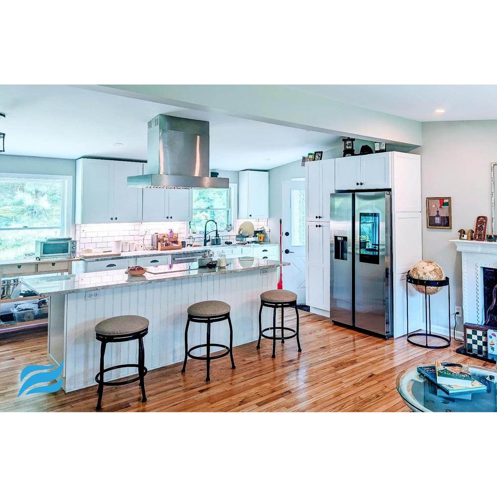 Proline Island Mount Ducted Range Hood in Stainless Steel (PLFI