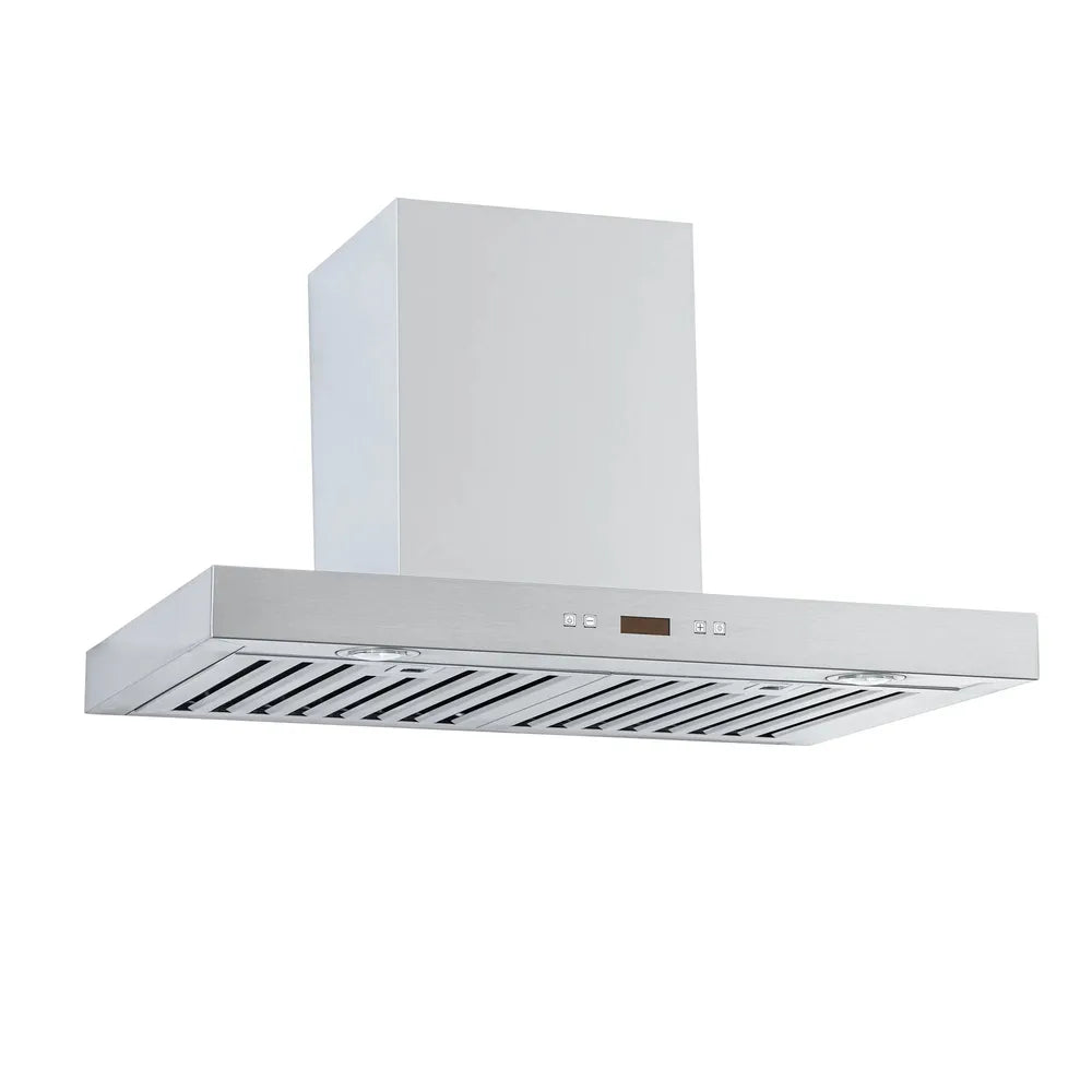 Proline Wall Mount Ducted Range Hood in Stainless Steel With Size Options (PLFW 750)