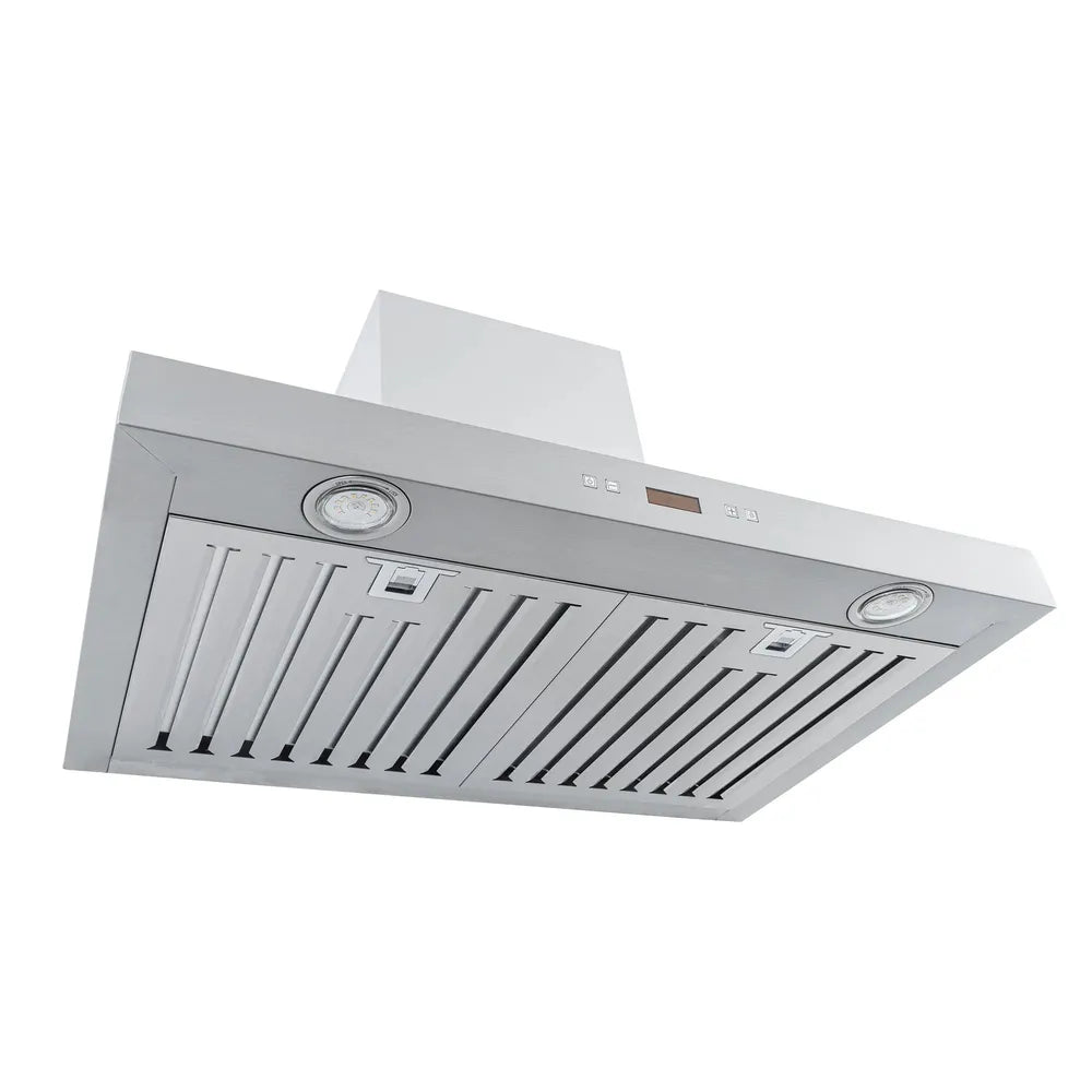 Proline Wall Mount Ducted Range Hood in Stainless Steel With Size Options (PLFW 750)