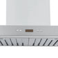 Proline Wall Mount Ducted Range Hood in Stainless Steel With Size Options (PLFW 750)