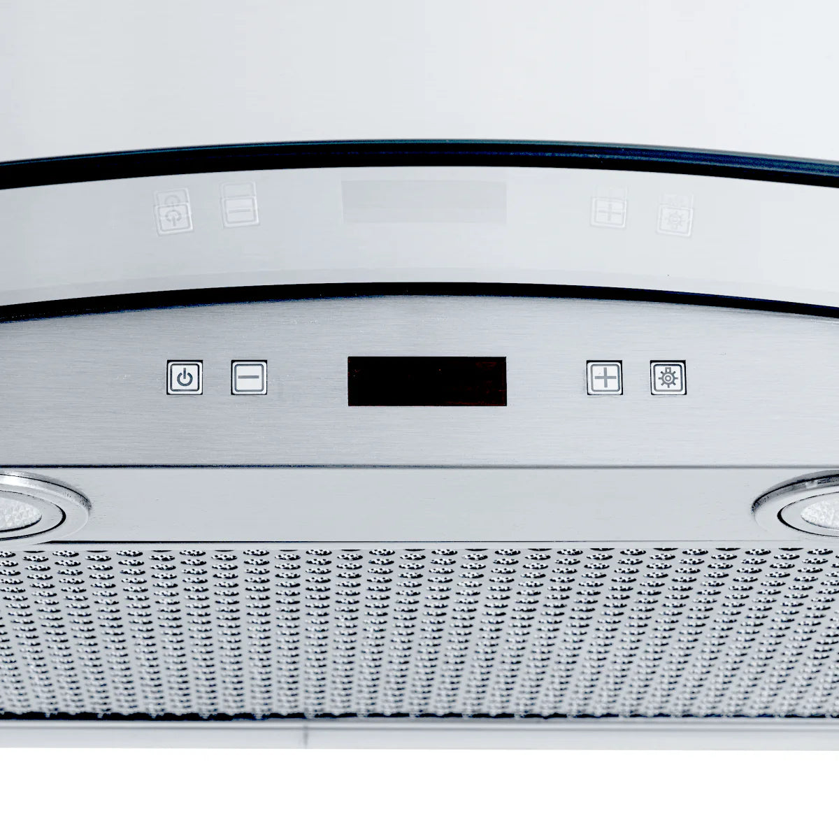 Proline Wall Mount Ducted Range Hood in Stainless Steel and Glass With Size Options (PLFW 544)