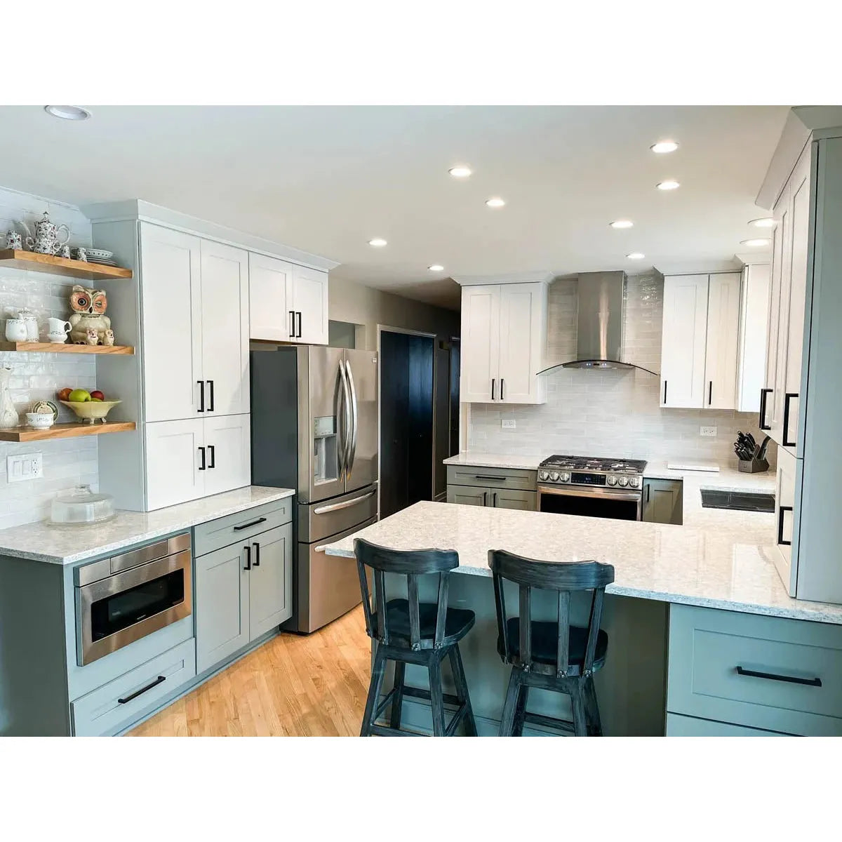 Proline Wall Mount Ducted Range Hood in Stainless Steel and Glass With Size Options (PLFW 544)