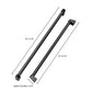 Panels & Handles Only- ZLINE 36 in. Refrigerator Panels in Black Stainless Steel for a 36 in. Built-in Refrigerator (RPBIV-BS-36) dimensional diagram with measurements.