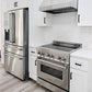 ZLINE 30 in. 4.0 cu. ft. Legacy Induction Range with 4 Element Cooktop and Electric Convection Oven in Stainless Steel, Open Box-Great Condition
