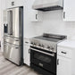 ZLINE 30 in. 4.0 cu. ft. Legacy Induction Range with 4 Element Cooktop and Electric Oven in Stainless Steel and Black Matte Door, Open Box-Great Condition