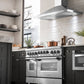 ZLINE 48 in. 6.0 cu. ft. Range with Natural Gas Stove and Natural Gas Oven in Stainless Steel, Open Box-Great Condition