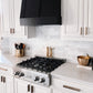 ZLINE 30 in. Classic Gas Rangetop with 4 Burners and Porcelain Cooktop in Stainless Steel, Open Box-Great Condition