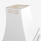 Hoodsly Angled Wall Mount Wooden Range Hood with Strapping and Size and Color Options