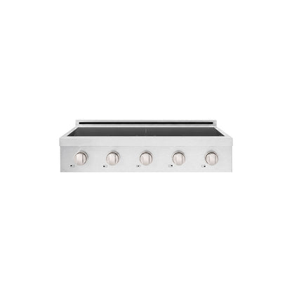 ZLINE 36 in. Paramount Induction Rangetop with 5 Element Cooktop in Satin Stainless Steel (SINRTS-36)