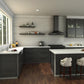 ZLINE Sierra Kitchen Faucet (SRA-KF) Brushed Nickel in a luxury kitchen.