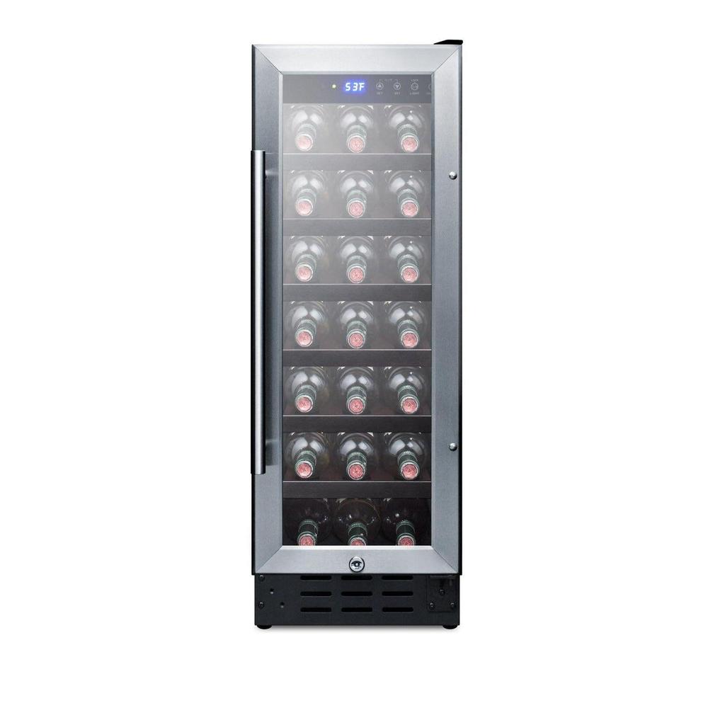 SUMMIT 12 in. Built-In Wine Cellar (SWC1224B) 