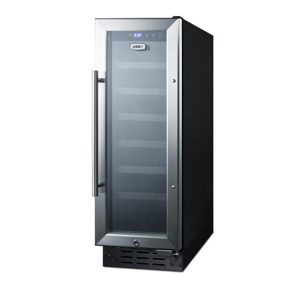 SUMMIT 12 in. Built-In Wine Cellar (SWC1224B) 