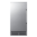SUMMIT 14.5 in. Built-In 50 lb. Clear Icemaker (BIM44GCSS) Stainless Steel