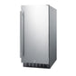 SUMMIT 15 in. Built-In All-Refrigerator, ADA Compliant (ALR15) Stainless Steel