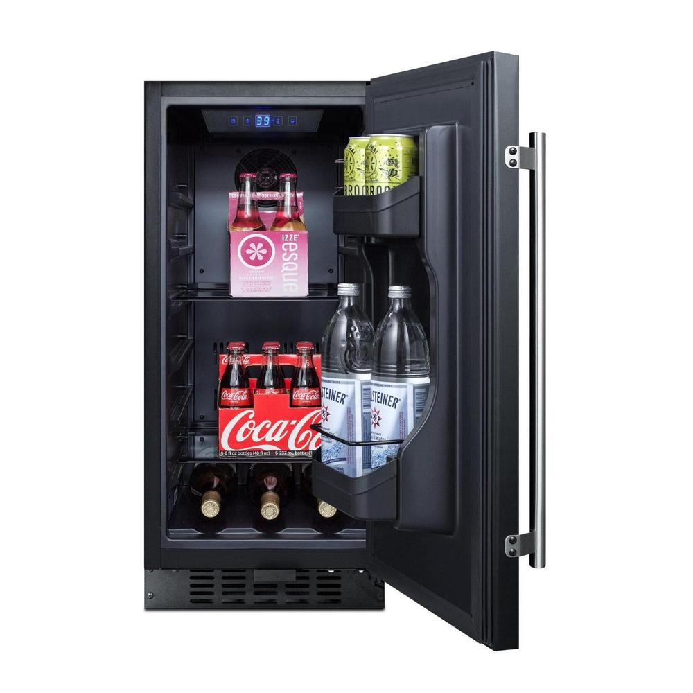 SUMMIT 15 in. Built-In All-Refrigerator, ADA Compliant (ALR15) 