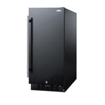 SUMMIT 15 in. Built-In All-Refrigerator, ADA Compliant (ALR15) Black
