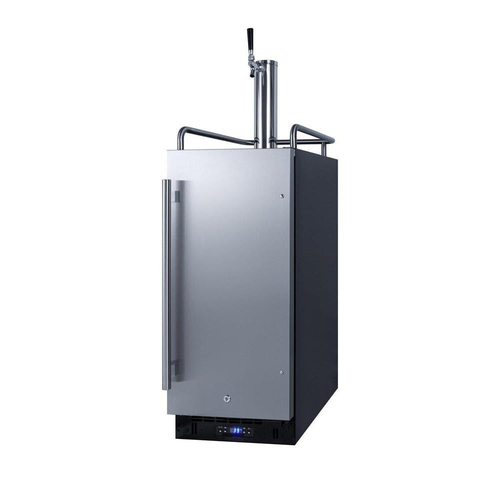 SUMMIT 15 in. Built-In Kegerator (SBC15BEER) 