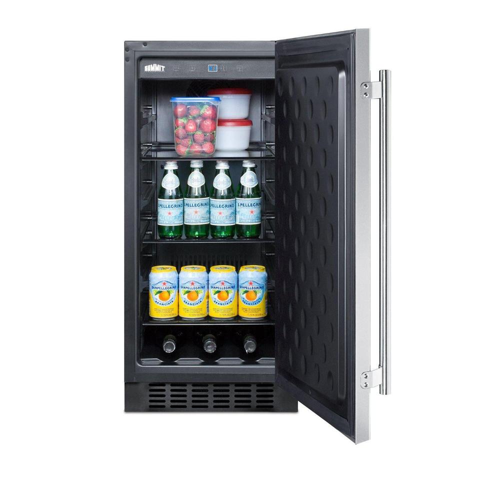 SUMMIT 15 in. Outdoor All-Refrigerator (SPR316OS) 