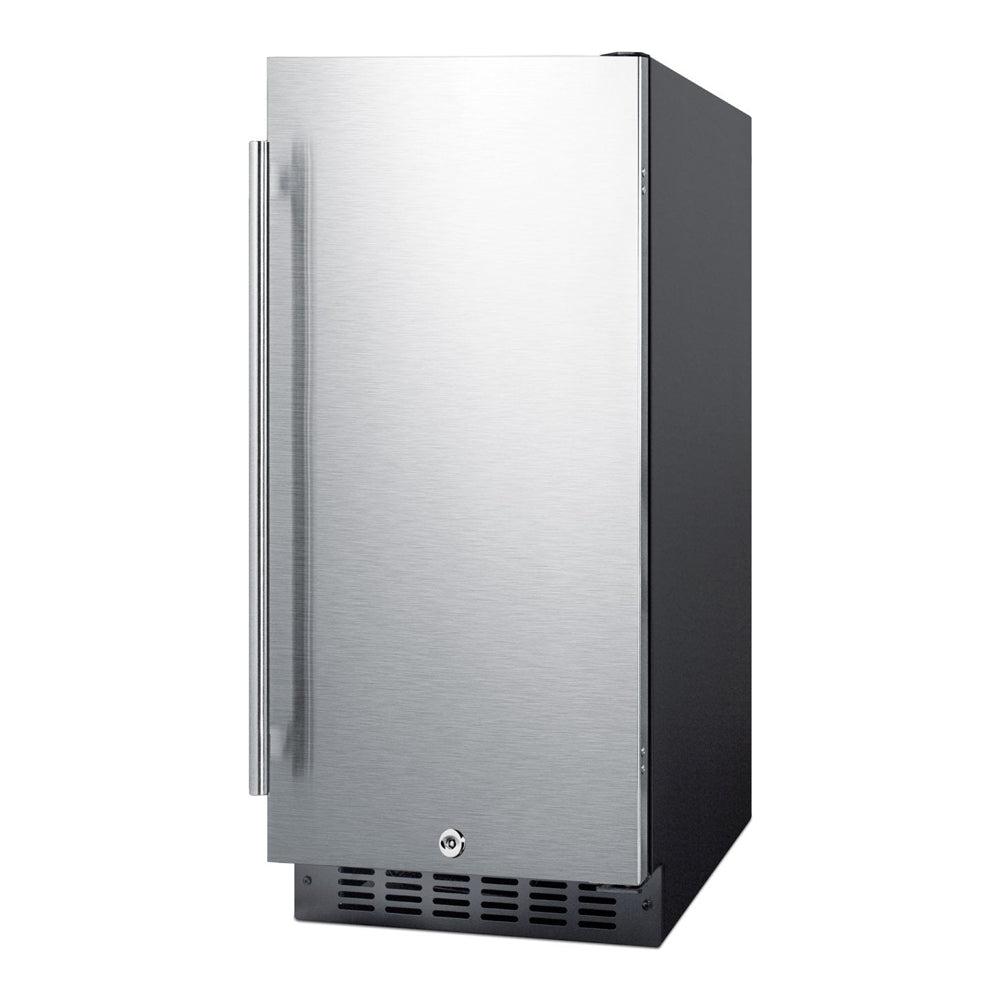 SUMMIT 15 in. Outdoor All-Refrigerator in Stainless Steel (SPR316OS) main image.