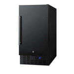 SUMMIT 18 in. Built-In All-Refrigerator (FF1843B) Black
