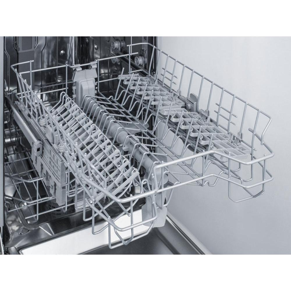 SUMMIT 18 in. Built-In Dishwasher in Stainless Steel (DW18SS4) 