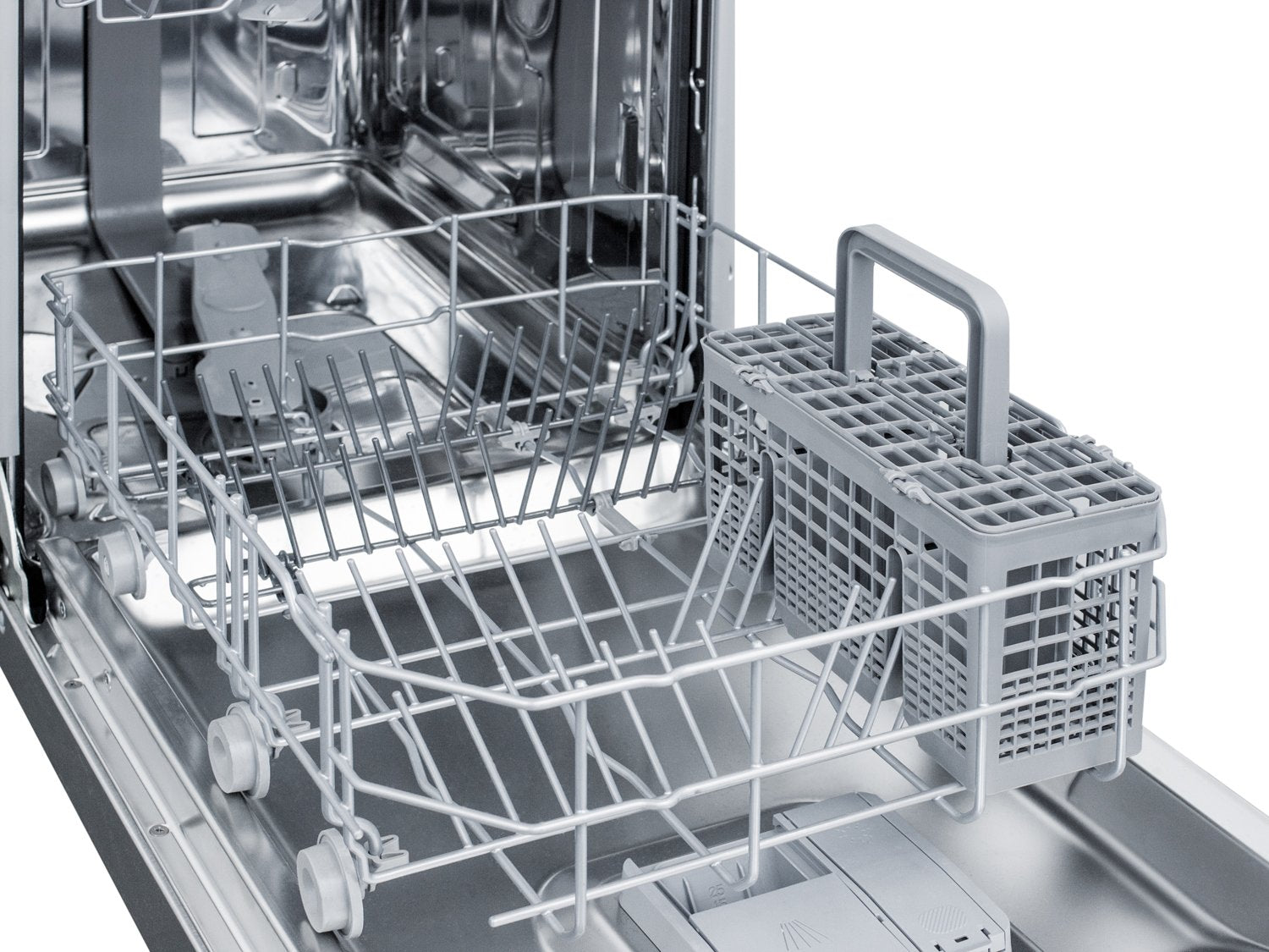 SUMMIT 18 in. Built-In Dishwasher in Stainless Steel (DW18SS4) 